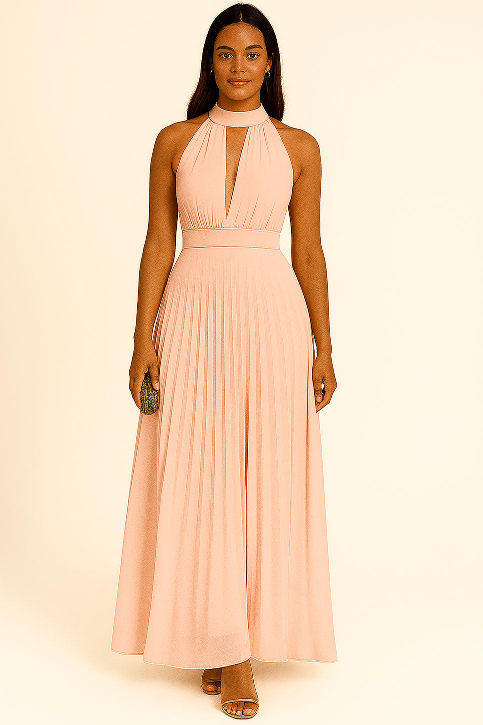 Marca Omai Omai Vestiti Lunghi Abito Donna Abiti Eleganti Lunghi