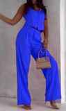 Completo Gilet e Pantalone Zampa Elegante Casual Coordinato per Giacca e Tailleur in 9 Colori - 5154