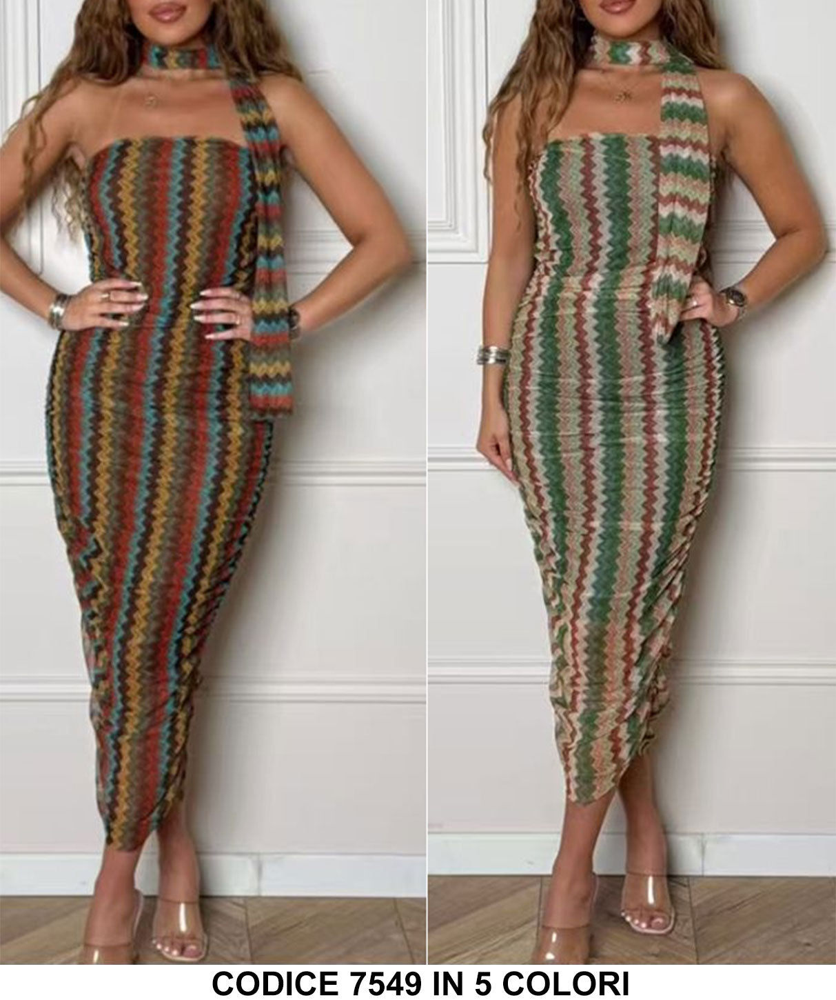 Illusione Ottica Vestito Dorato E Bianco Illusione Ottica Colore