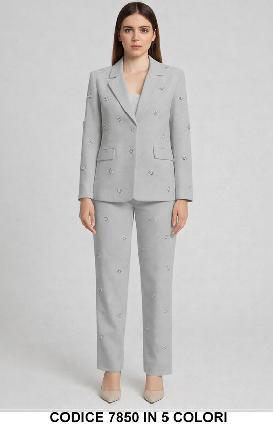 Grigio donna elegante Made in Italy