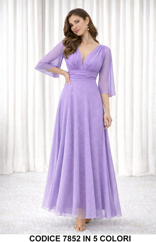 Lilla donna elegante Made in Italy