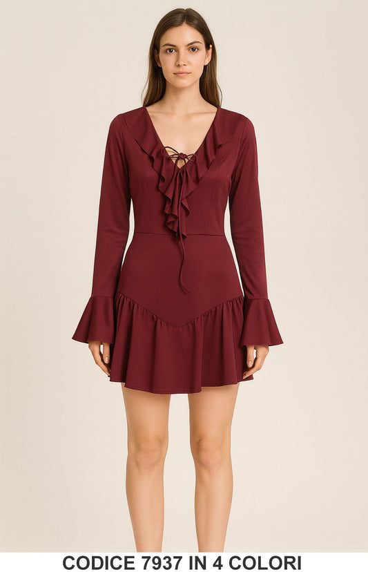 Bordeaux donna elegante Made in Italy