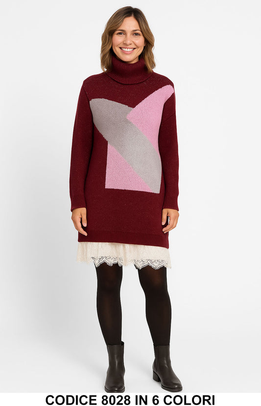 Bordeaux donna elegante Made in Italy