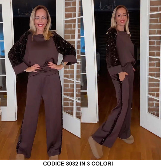 Marrone donna elegante Made in Italy