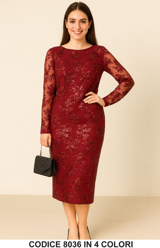 Bordeaux donna elegante Made in Italy