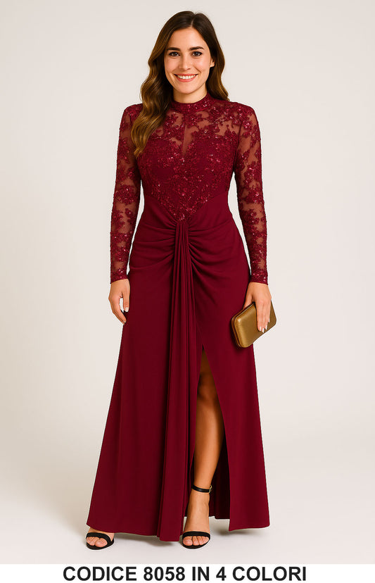 Bordeaux donna elegante Made in Italy