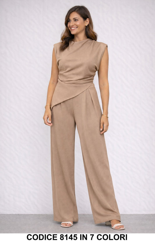 Beige donna elegante Made in Italy