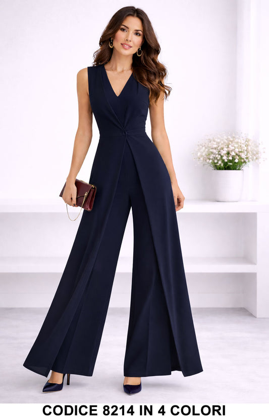 Blu Notte donna elegante Made in Italy