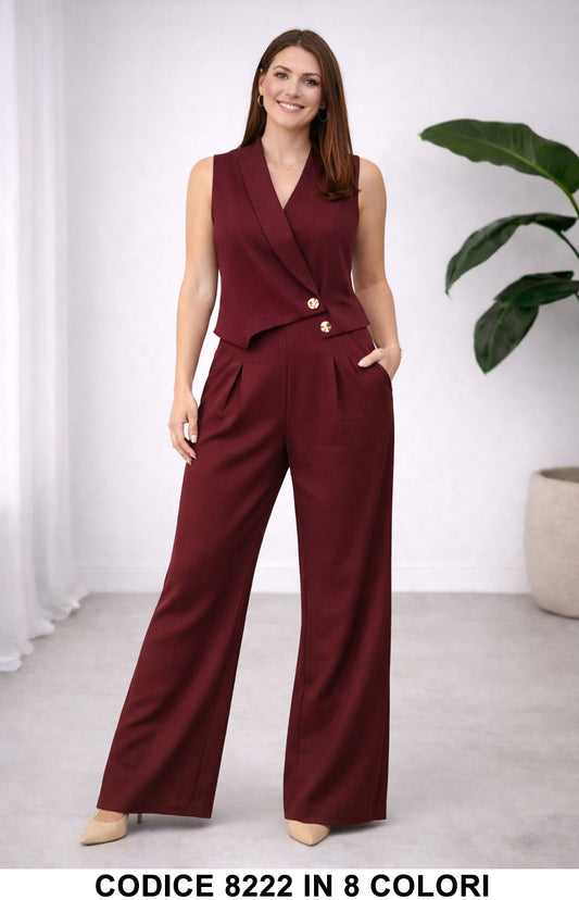 Bordeaux donna elegante Made in Italy