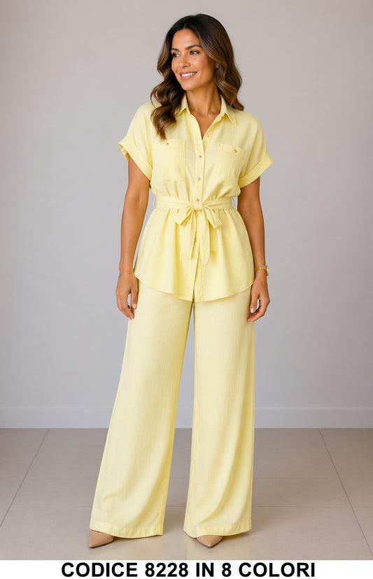 Giallo donna elegante Made in Italy