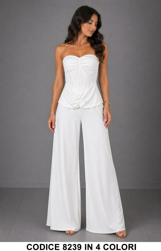 Bianco donna elegante Made in Italy