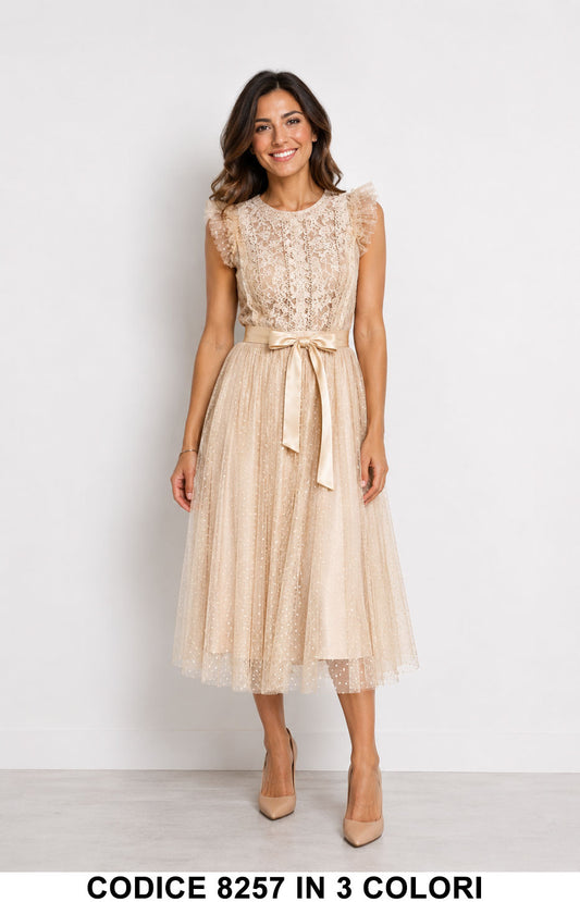 Beige donna elegante Made in Italy