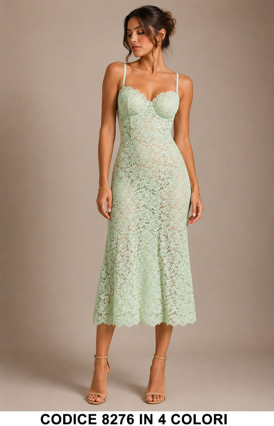 Verde Menta donna elegante Made in Italy