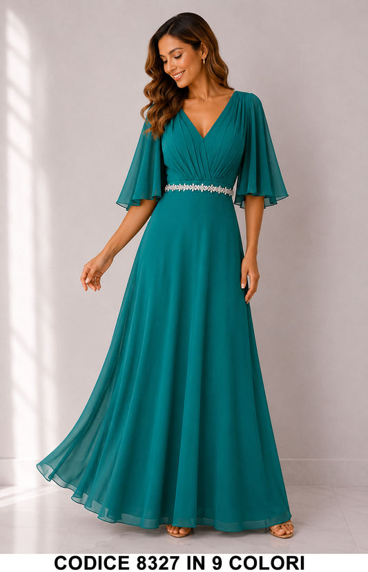 Verde Petrolio ⚡ donna elegante Made in Italy