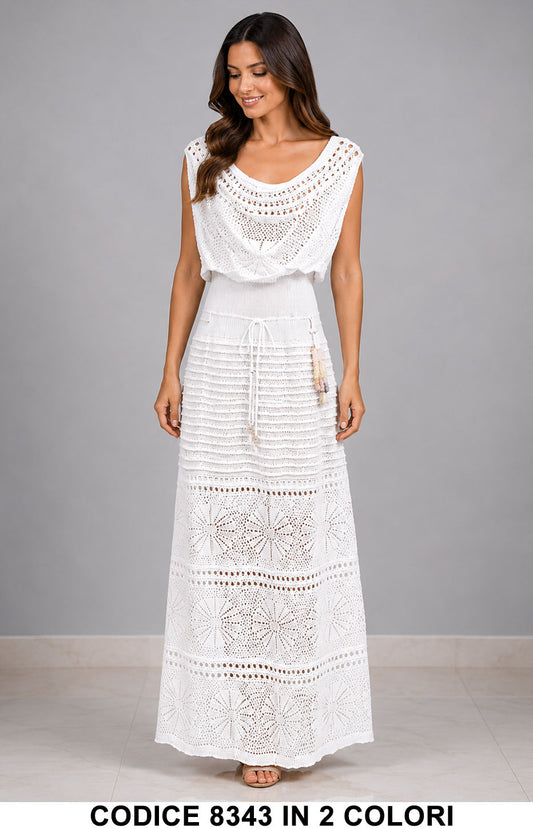 Bianco donna elegante Made in Italy