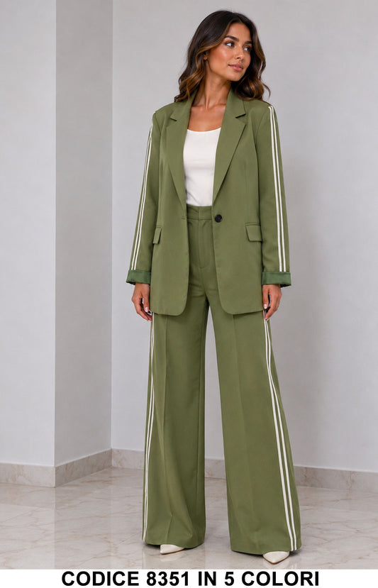 Verde donna elegante Made in Italy