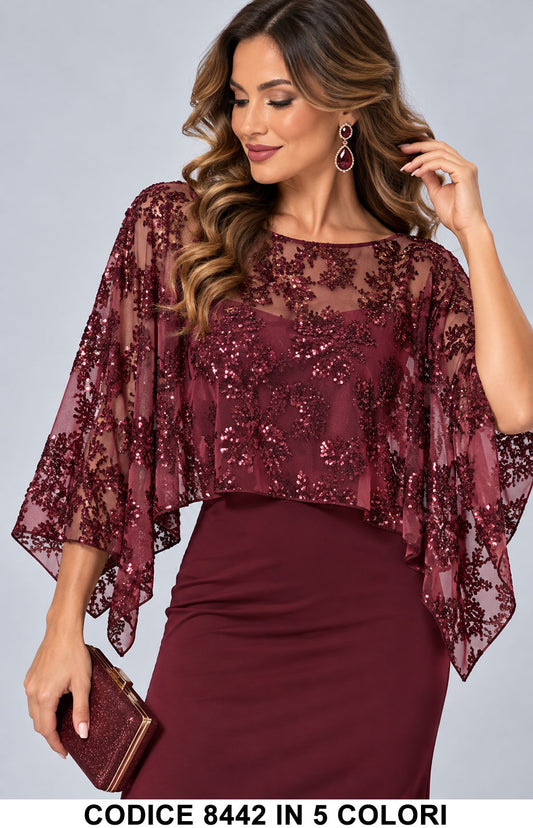 Bordeaux donna elegante Made in Italy