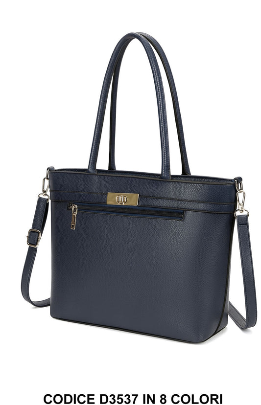 Borsa a mano e a spalla con tracolla regolabile in 8 colori – D3537