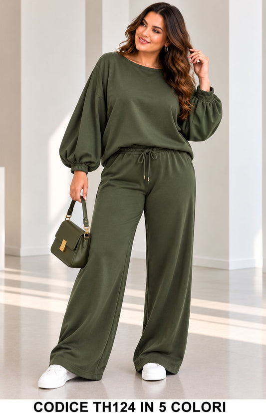 Verde donna elegante Made in Italy
