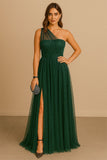 Abito Lungo Evento Cerimonia in Chiffon Fascia Modellabile Stile Impero Vestito Elegante in 4 Colori - 1113