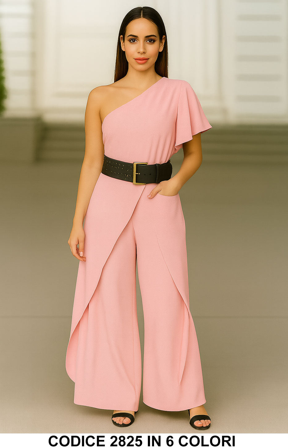 Tailleur 5795 colore Rosa Pastello