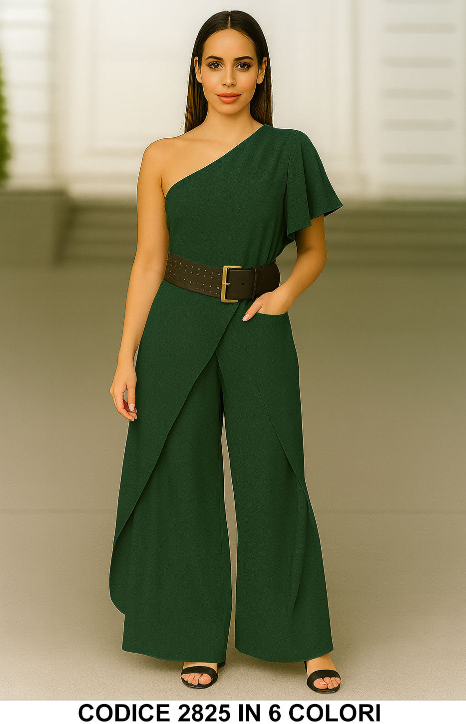 Tailleur 5795 colore Verde Scuro