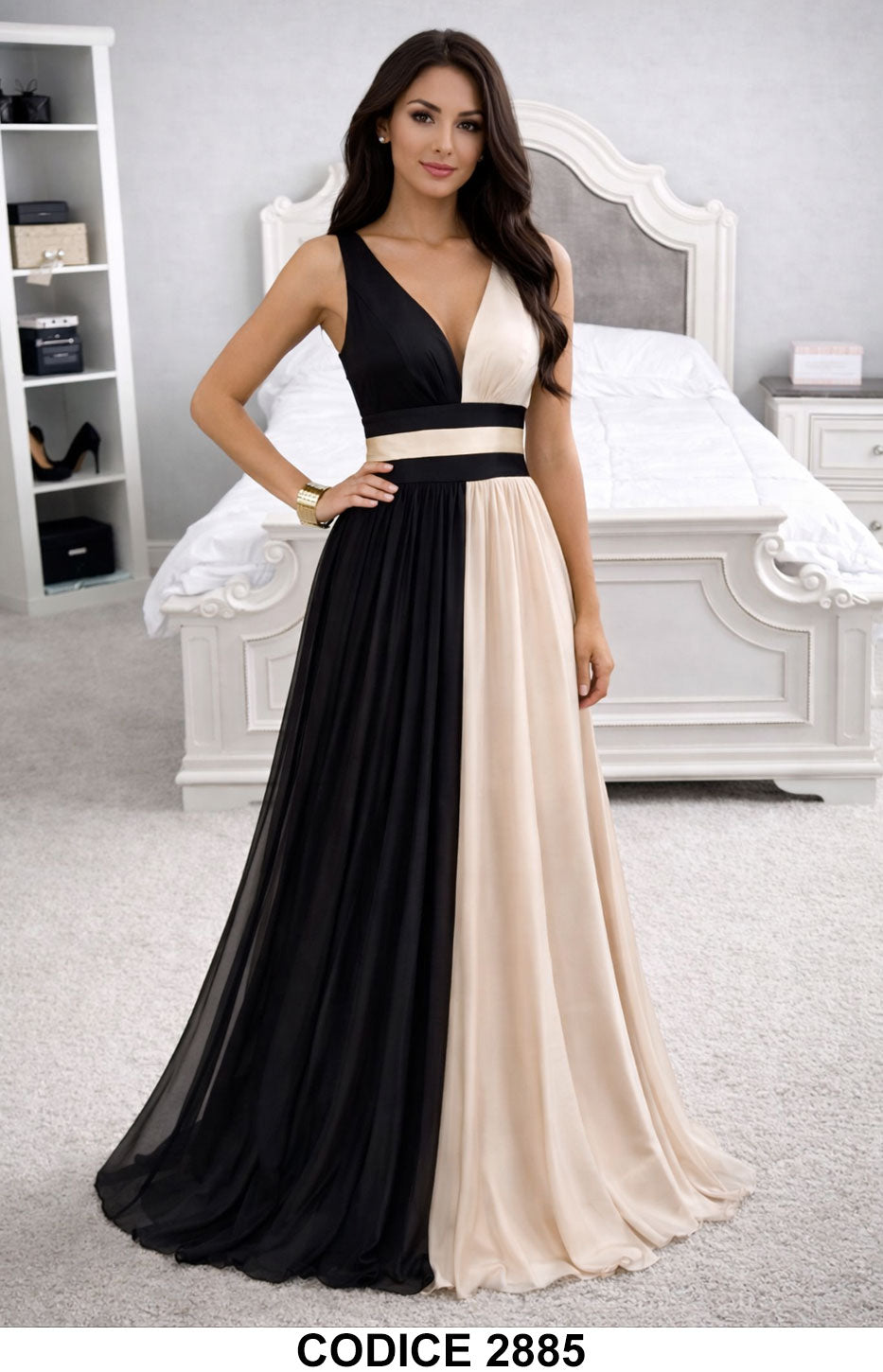 S (40 42) donna elegante Made in Italy