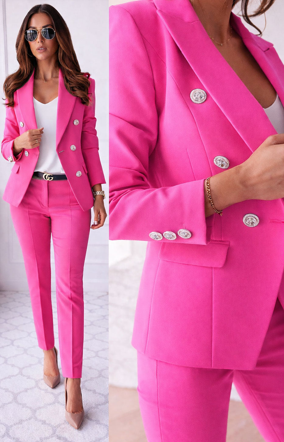 Tailleur 3751 colore Fucsia ⚡