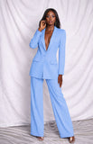Celeste donna elegante Made in Italy
