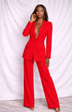 Rosso donna elegante Made in Italy