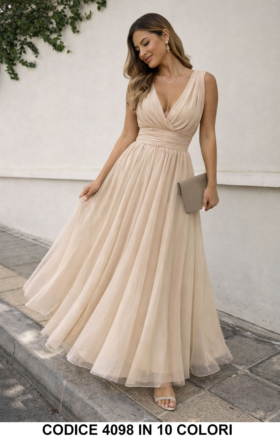 Abito 4985 colore Beige