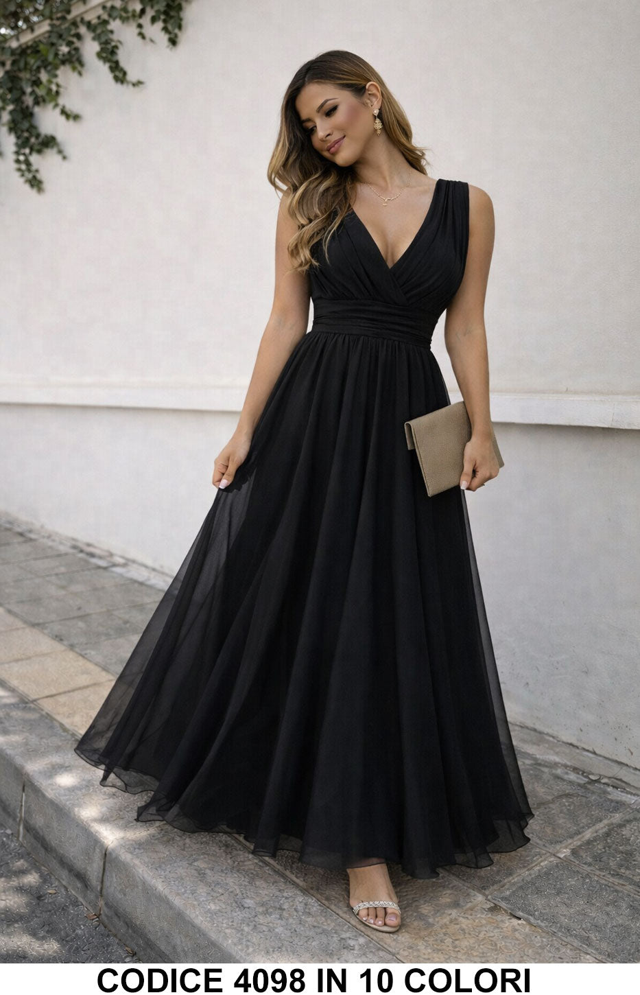 Nero donna elegante Made in Italy