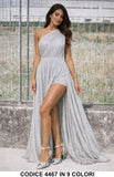 Grigio Chiaro donna elegante Made in Italy