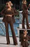 Marrone donna elegante Made in Italy