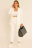 Bianco donna elegante Made in Italy