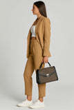 Tailleur Completo Donna Giacca Foderata e Pantalone 2 Bottoni Casual Elegante in 9 Colori - 4551
