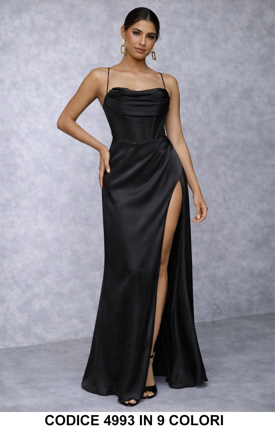 Nero donna elegante Made in Italy