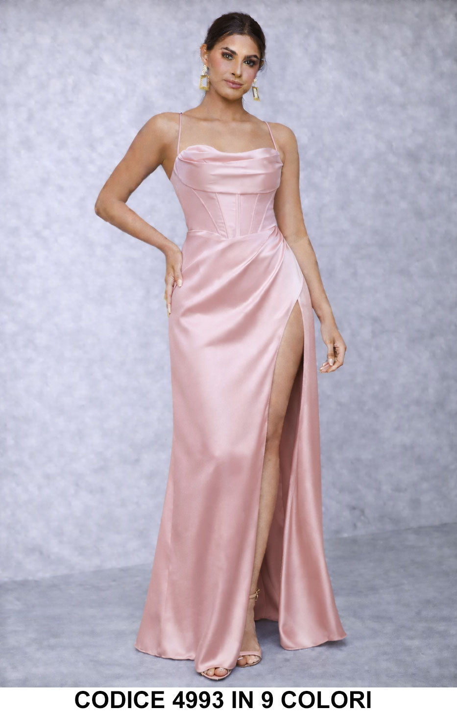 Abito 4985 colore Rosa