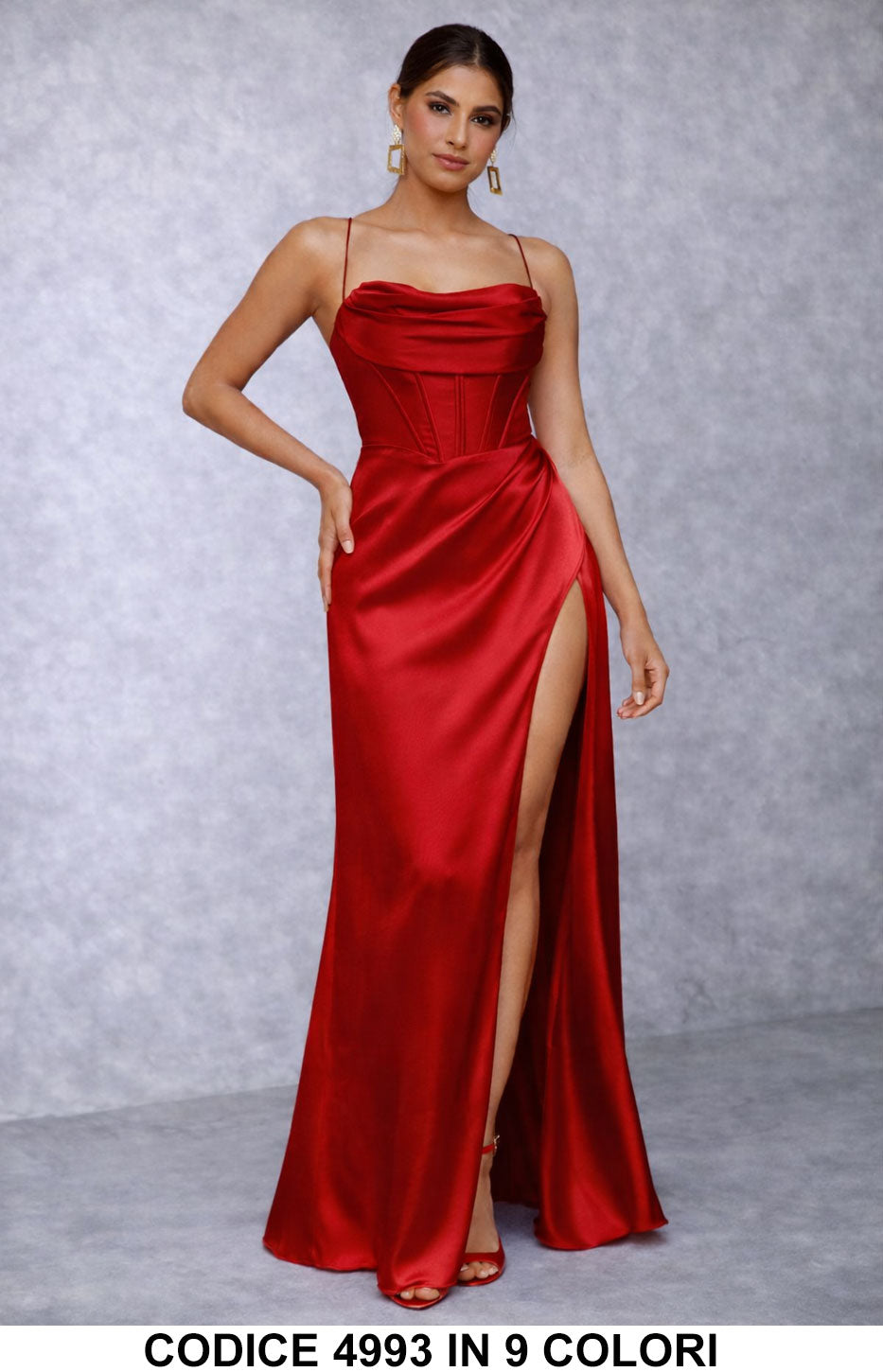 Rosso donna elegante Made in Italy