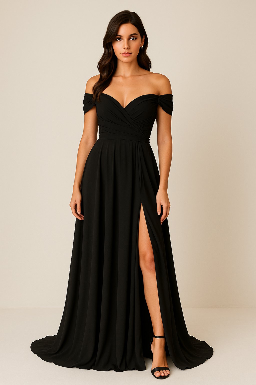 Nero donna elegante Made in Italy