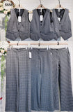 Completo Tailleur Pantalone Regolare con Gilet Elegante Casual Coordinato Donna in 3 Colori - 5556