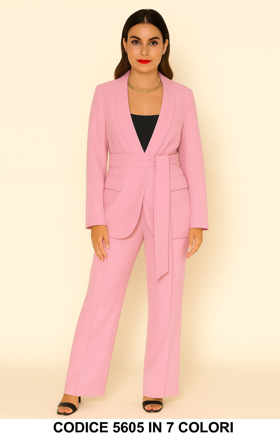 Rosa donna elegante Made in Italy