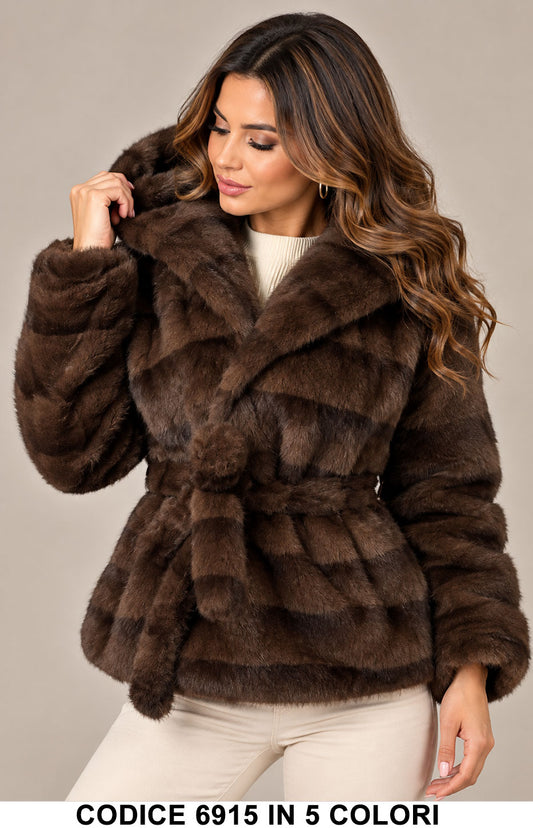 Marrone donna elegante Made in Italy
