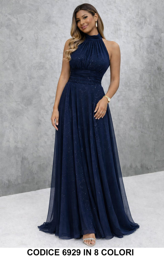 Blu Notte donna elegante Made in Italy