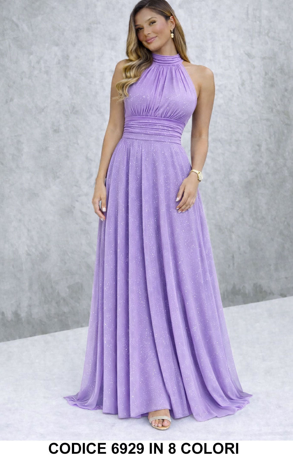 Lilla donna elegante Made in Italy