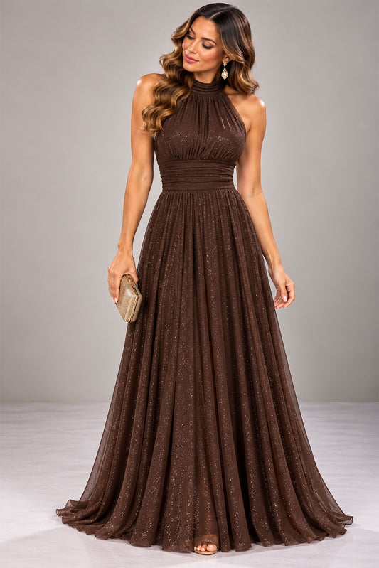 Marrone donna elegante Made in Italy