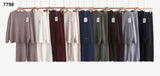 Completo Casual Tuta Sportiva Maglia Pantalone in maglia Coordinato Elegante in 8 colori – 7798