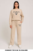 Tuta sportiva Paris Milano Felpa e Pantalone Fashion Completo Coordinato in 10 colori – 7813