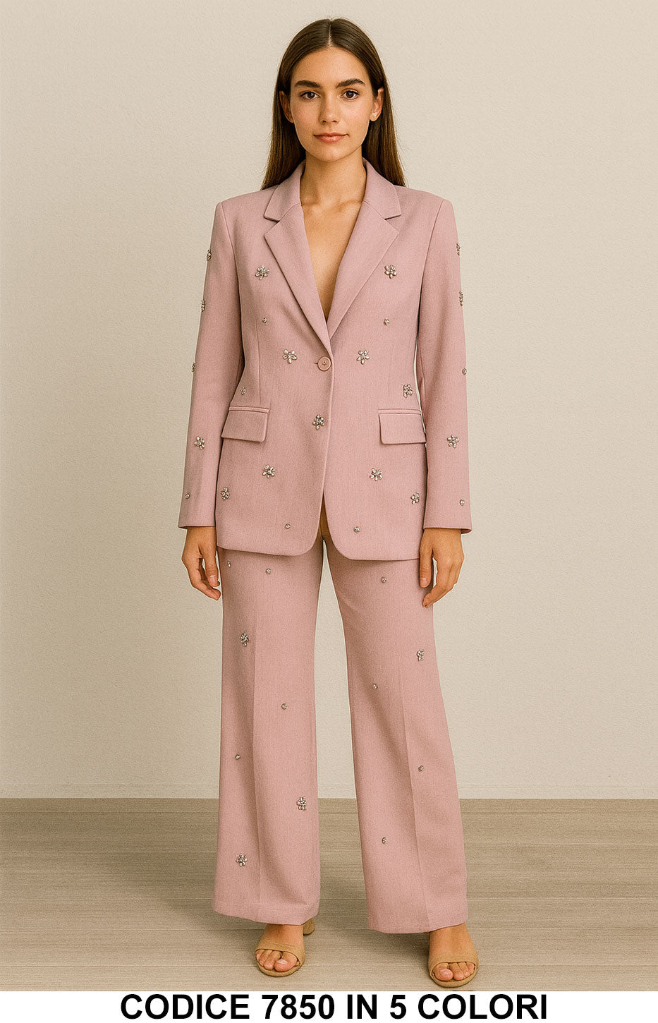 Tailleur 5795 colore Rosa