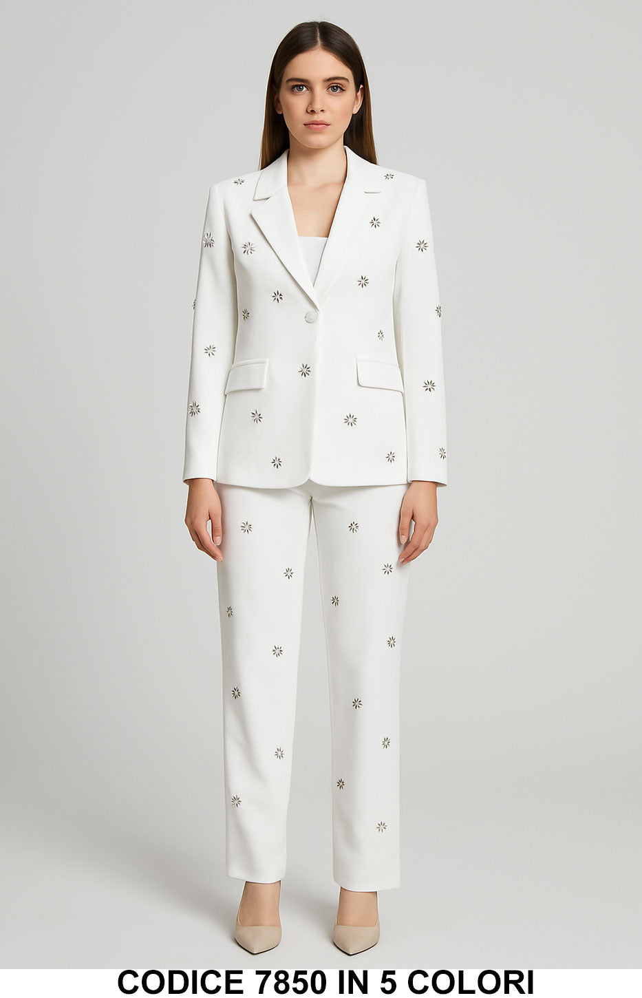 Tailleur 5795 colore Bianco